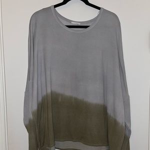 Shop Talulah - Ombré Long Sleeve (Green/Grey - L)